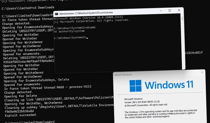 MiniPlasma Vulnerability Affects Fully Updated Windows 11 Devices