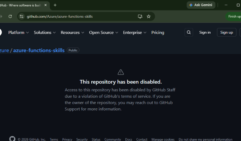 Microsoft GitHub Repositories Hit by Miasma Supply Chain Attack, Dozens of Projects Disabled