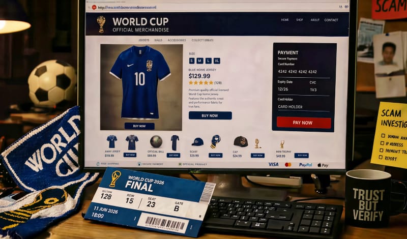 World Cup 2026 Scams Surge: Cybercriminals Target Fans with Fake Tickets, Streaming Apps, and Phishing Sites