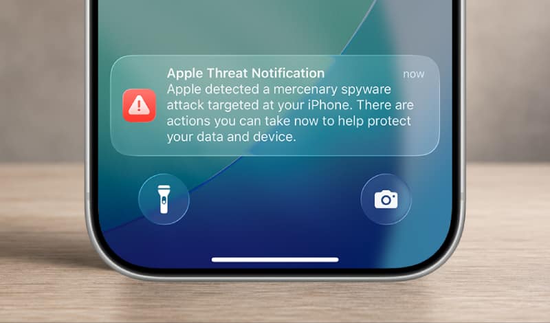Apple Sends Spyware Threat Notifications to Users in 110 Countries
